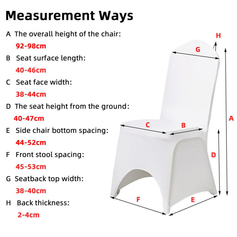 Plastic chair discount covers for sale